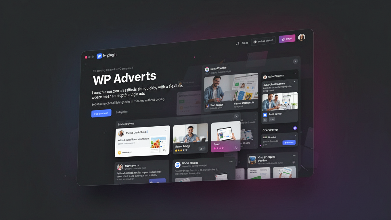 Preview of WP Adverts