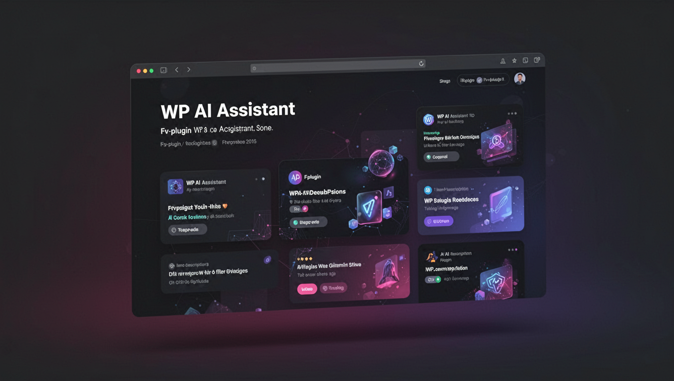 Preview of WP AI Assistant