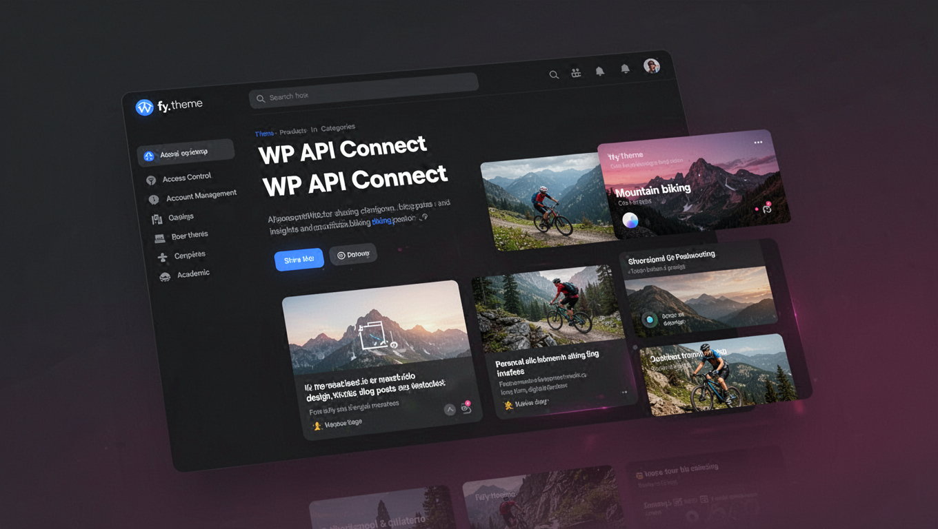 Preview of WP API Connect