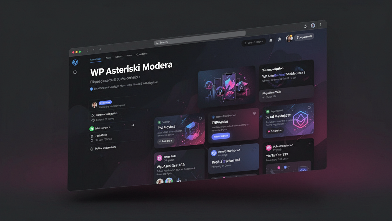Preview of WP Asteriski Modera