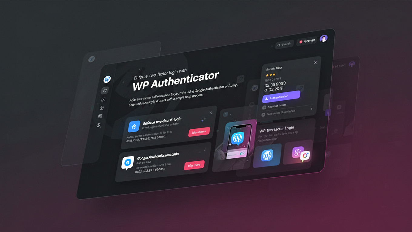 Preview of WP Authenticator