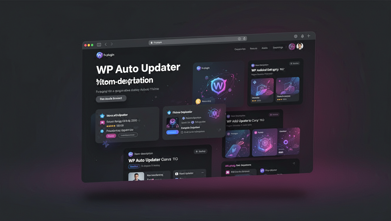Preview of WP Auto Updater