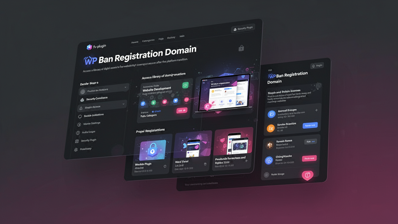 Preview of WP Ban Registration Domain