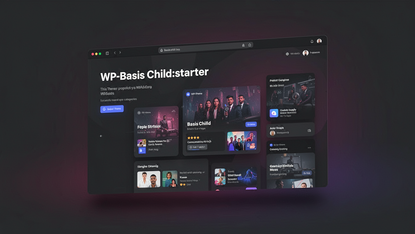 Preview of WP-Basis Child:starter