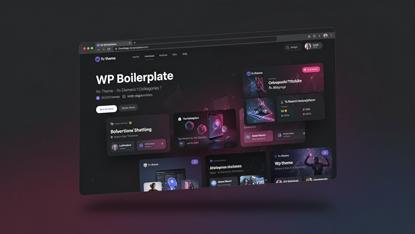 Preview of WP Boilerplate
