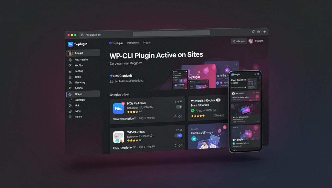 Preview of WP-CLI Plugin Active on Sites