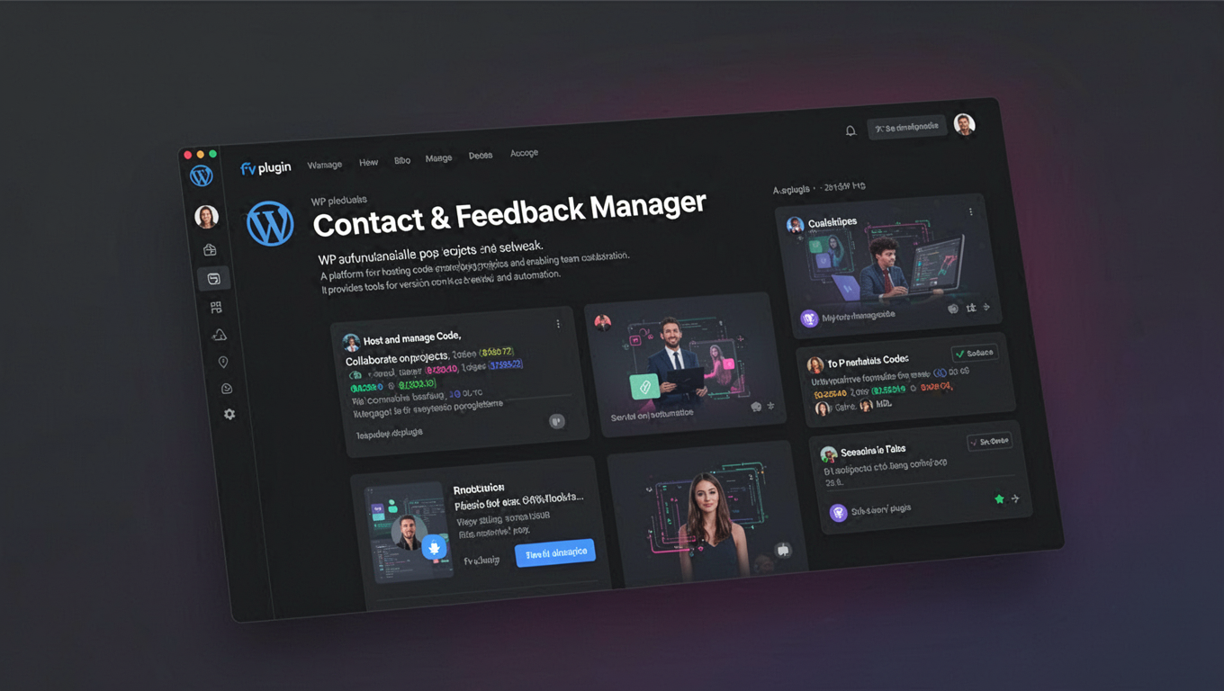 Preview of WP Contact & Feedback Manager