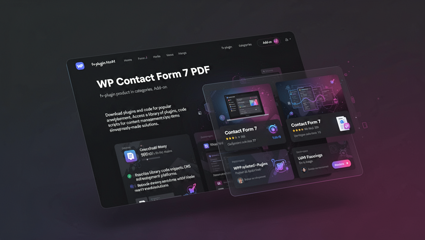 Preview of WP Contact Form 7 PDF
