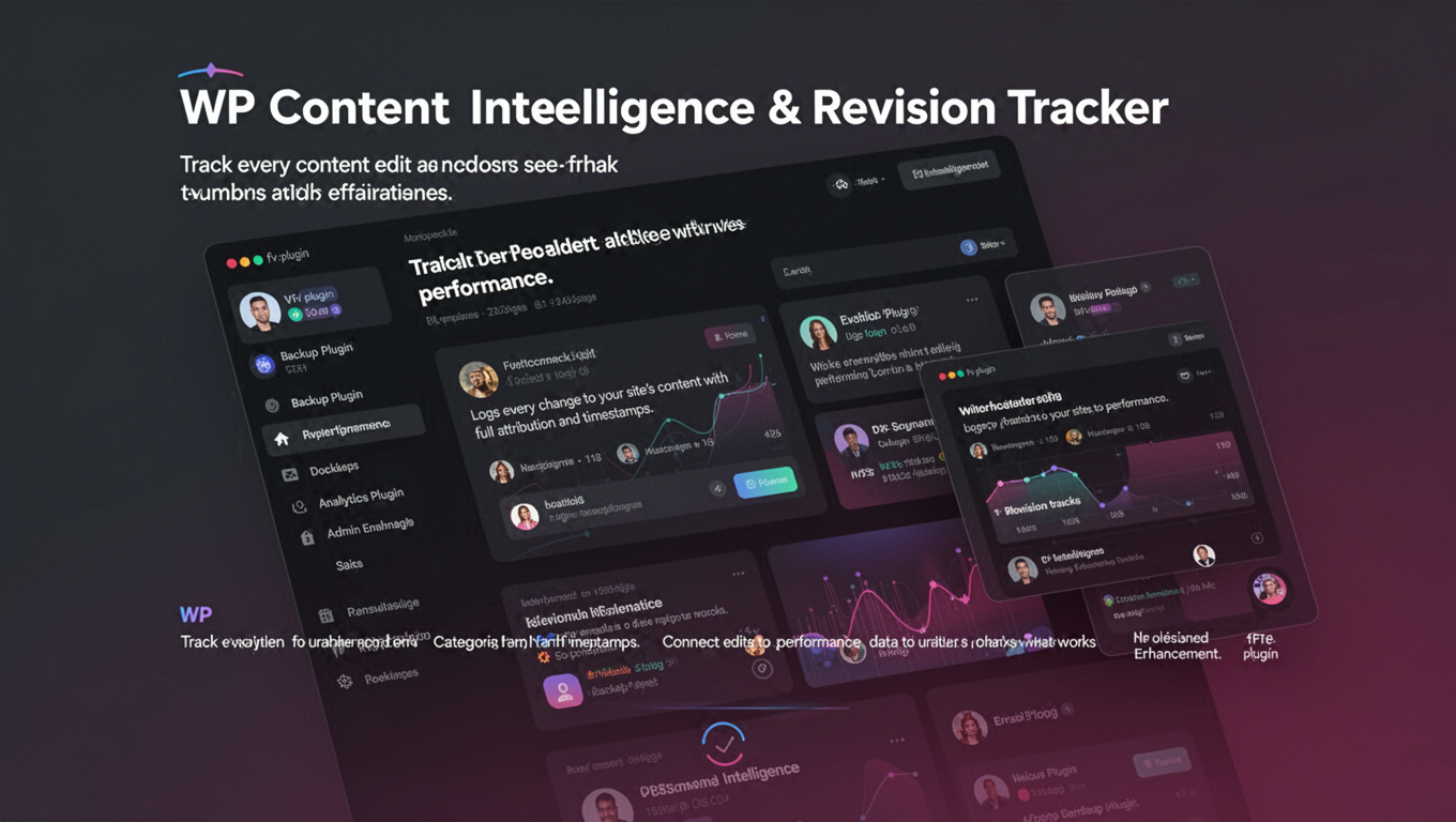 Preview of WP Content Intelligence & Revision Tracker