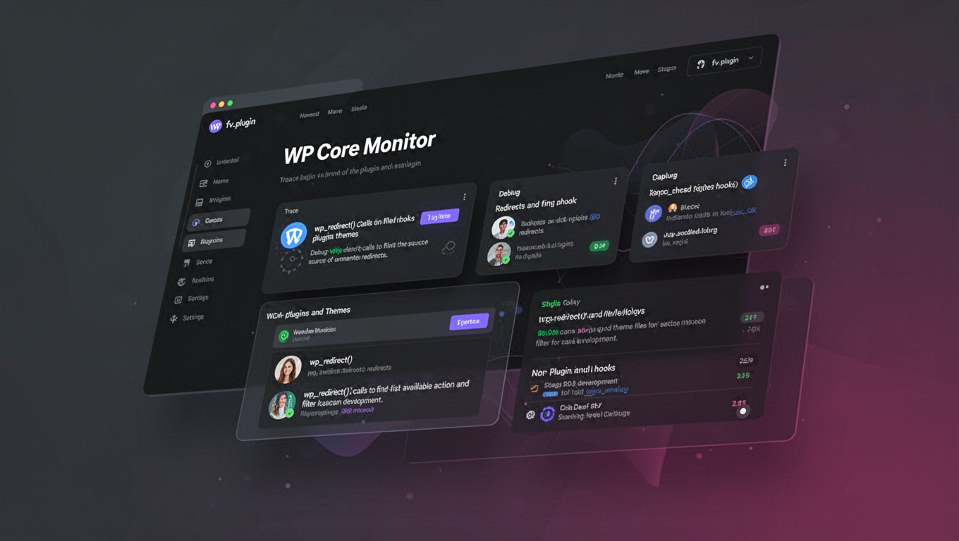 Preview of WP Core Monitor