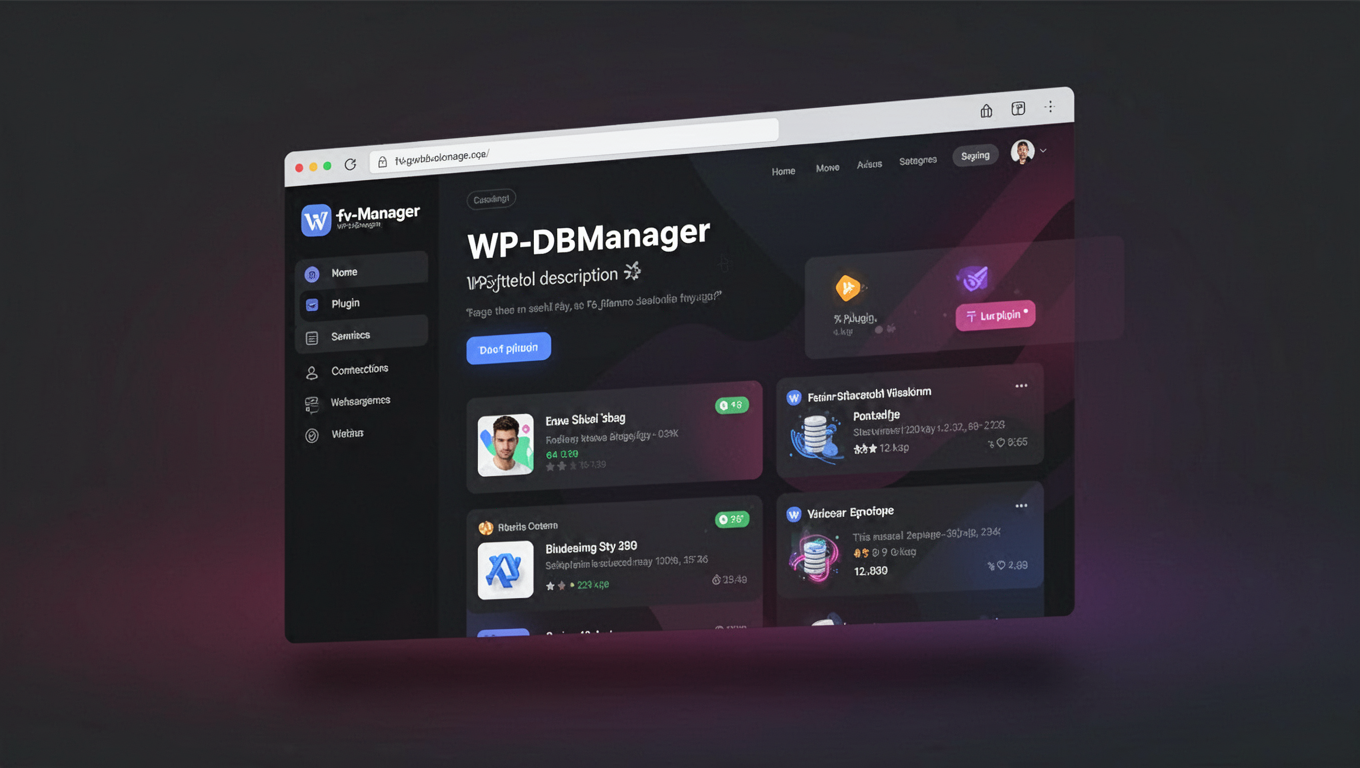 Preview of WP-DBManager