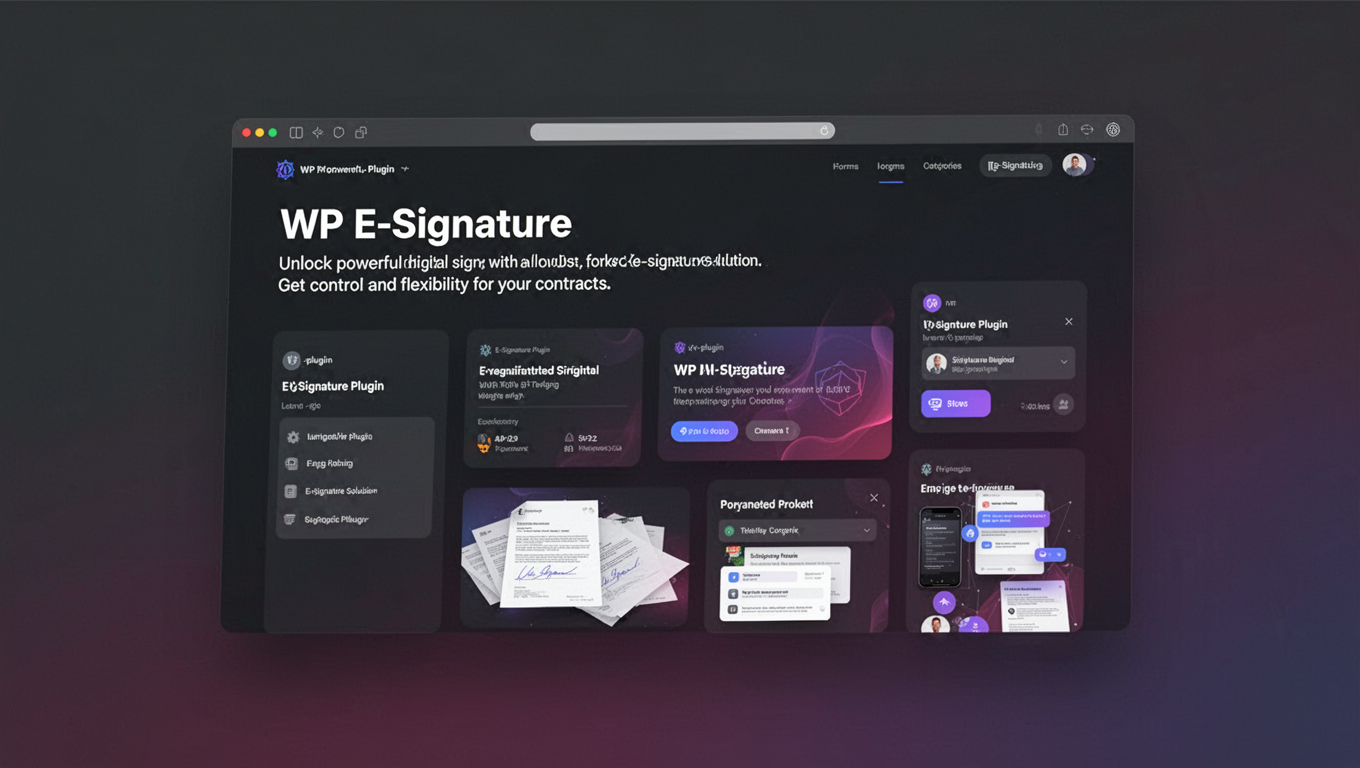 Preview of WP E-Signature