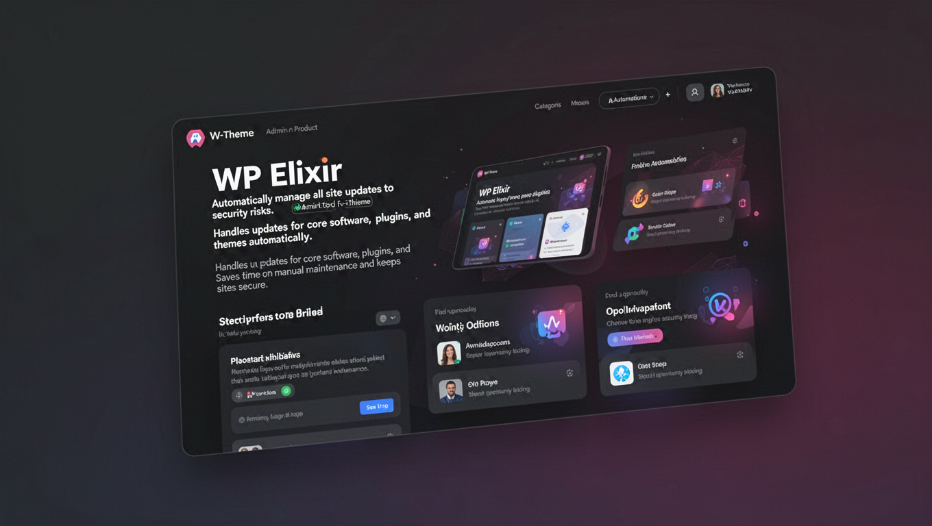 Preview of WP Elixir