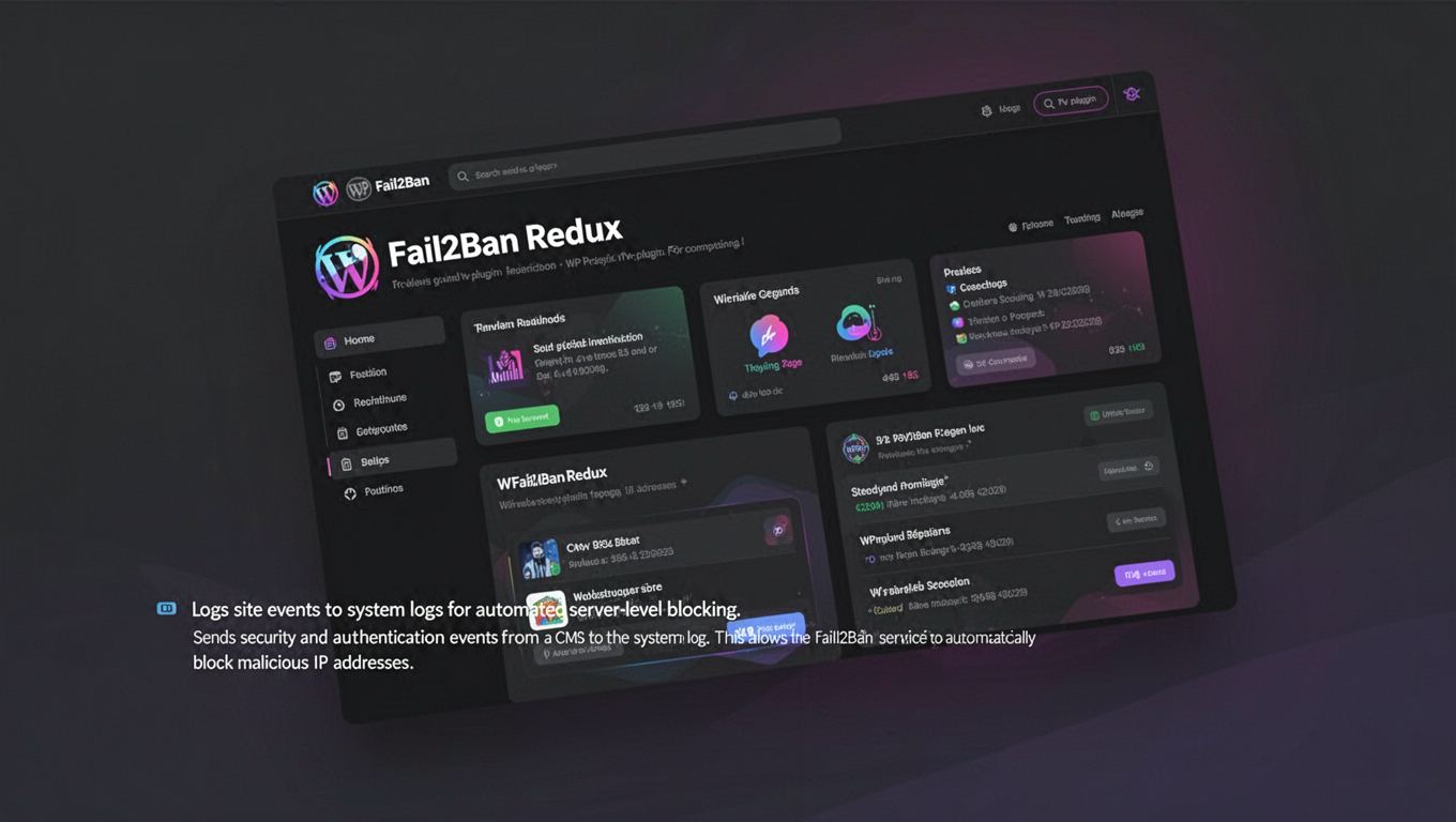 Preview of WP Fail2Ban Redux