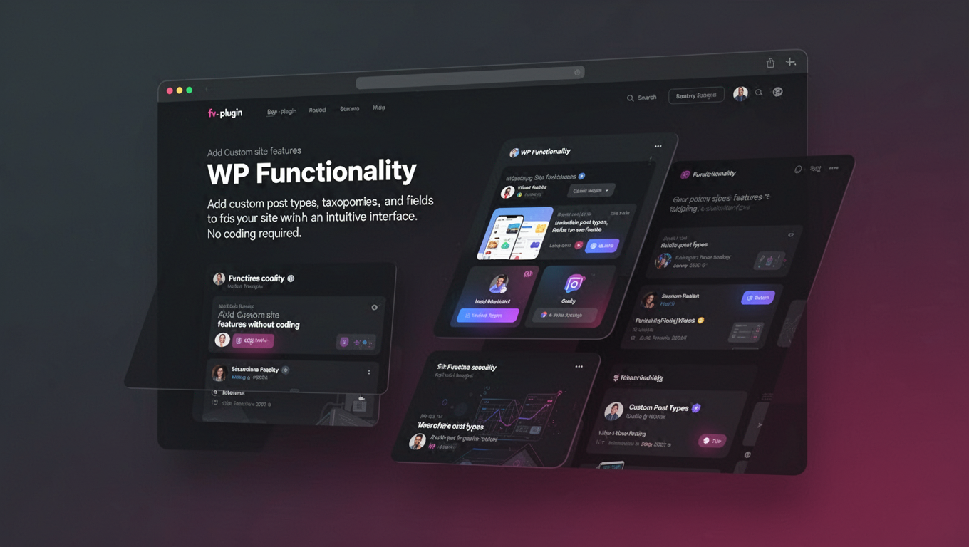 Preview of WP Functionality