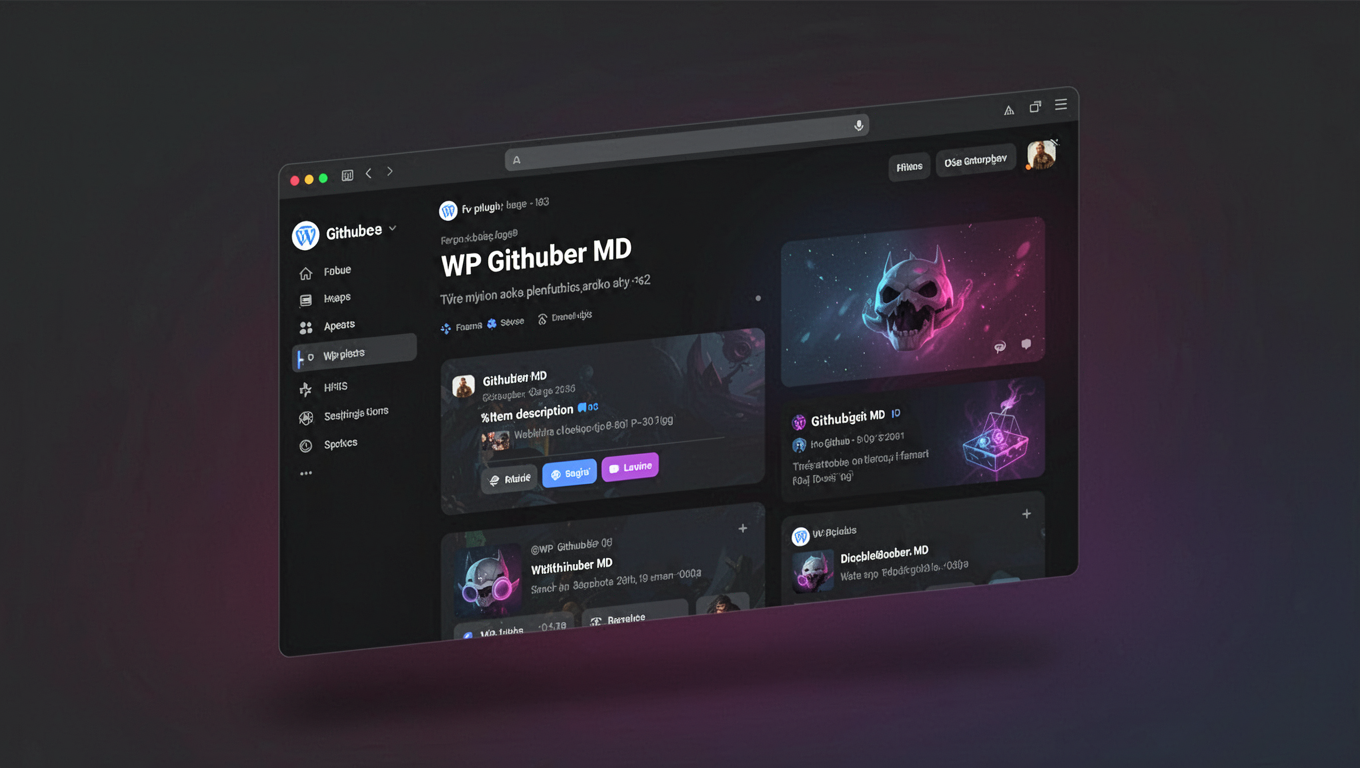 Preview of WP Githuber MD