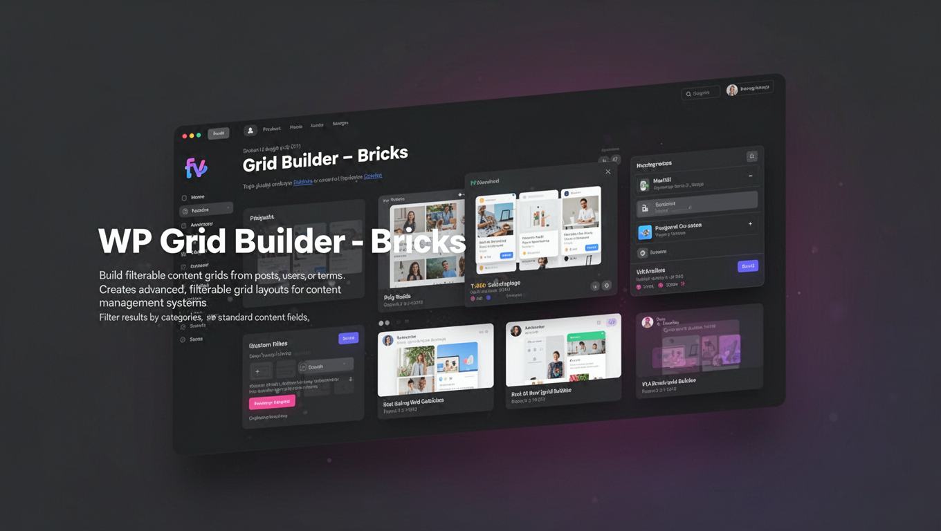 Preview of WP Grid Builder - Bricks