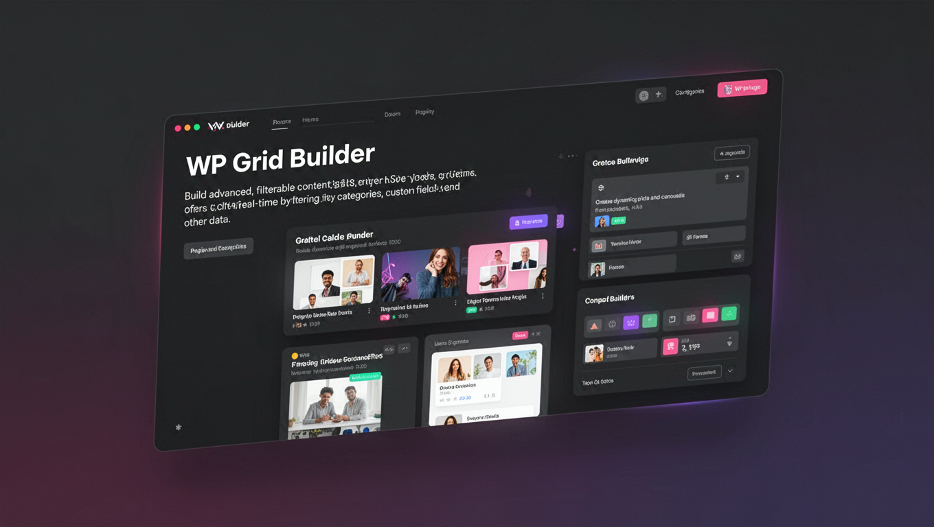 Preview of WP Grid Builder