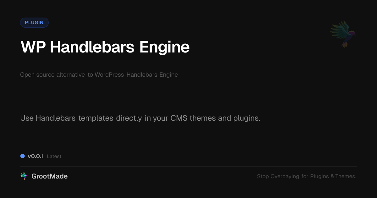 Preview of WP Handlebars Engine