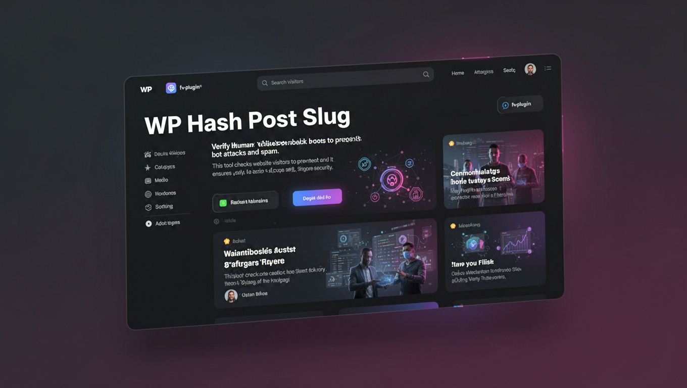 Preview of WP Hash Post Slug