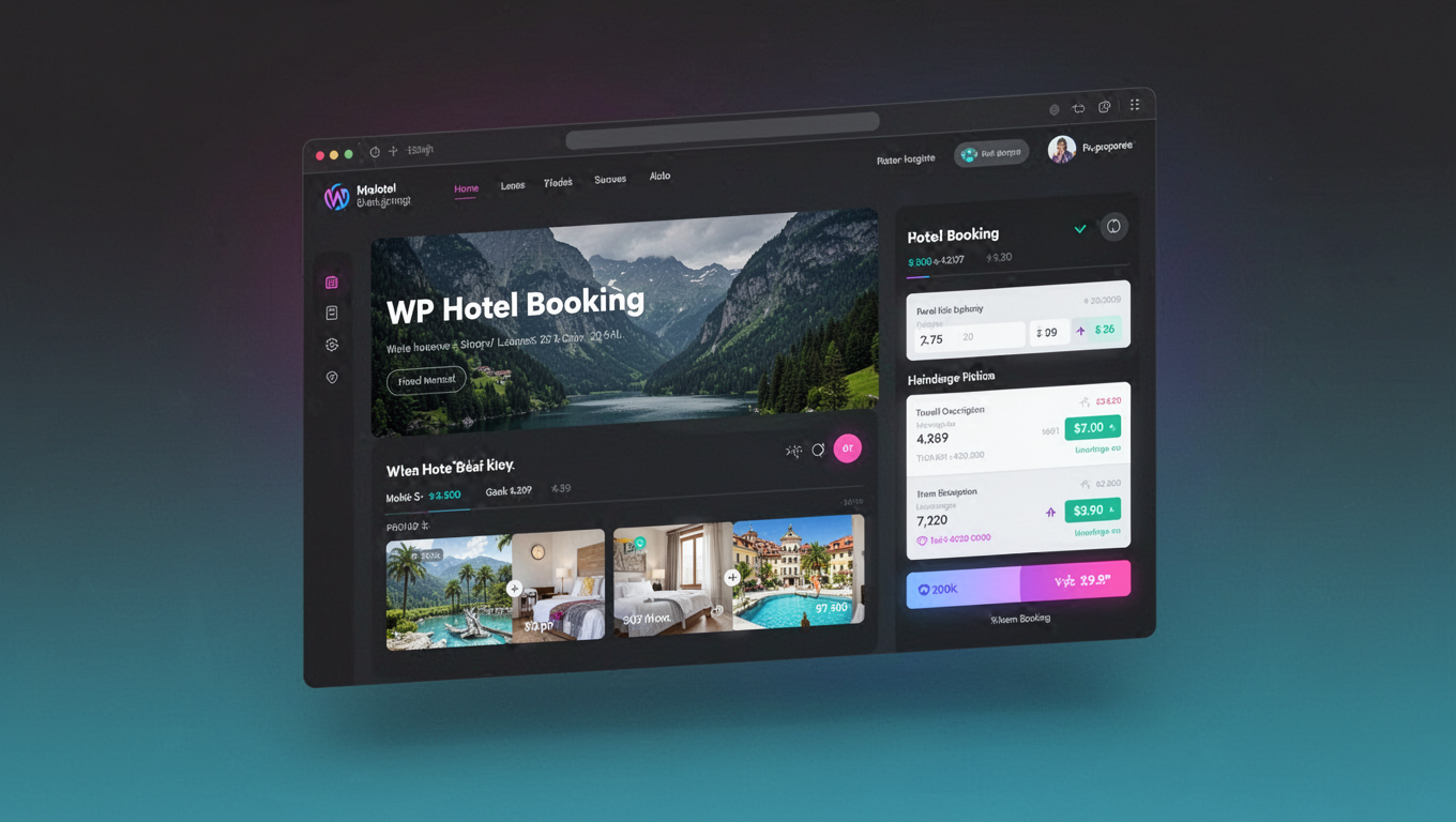 Preview of WP Hotel Booking