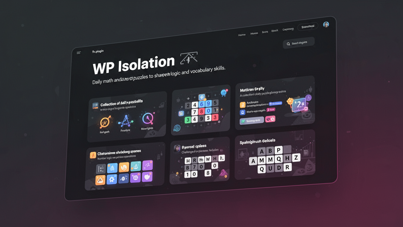 Preview of WP Isolation