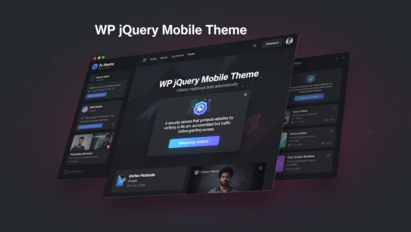 Preview of WP jQuery Mobile Theme