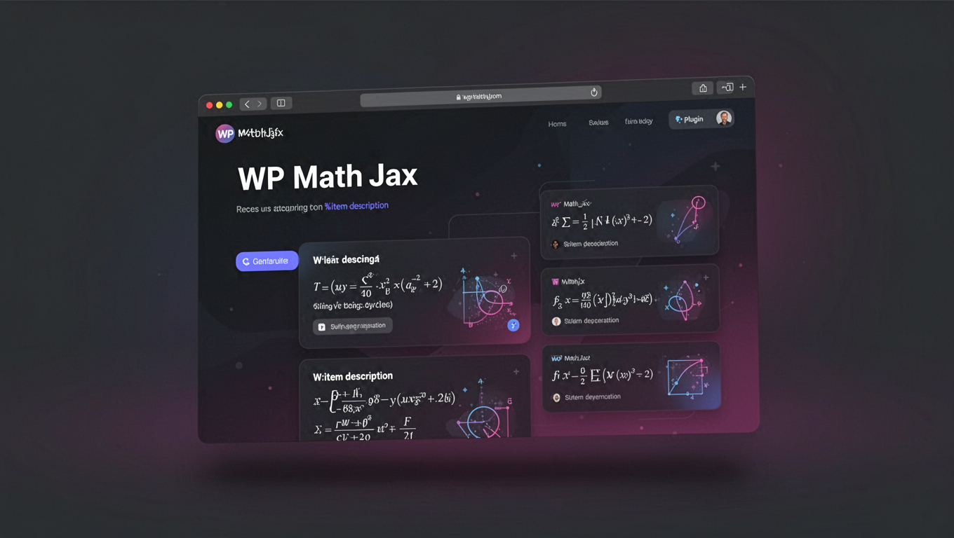 Preview of WP MathJax