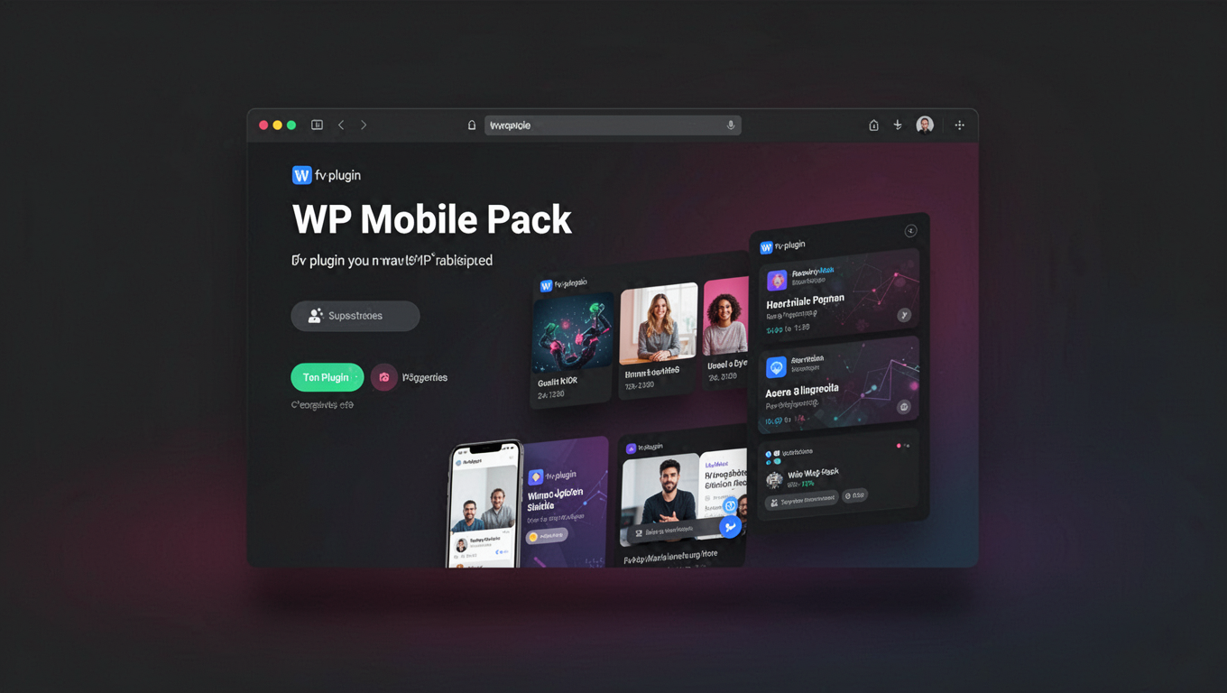 Preview of WP Mobile Pack