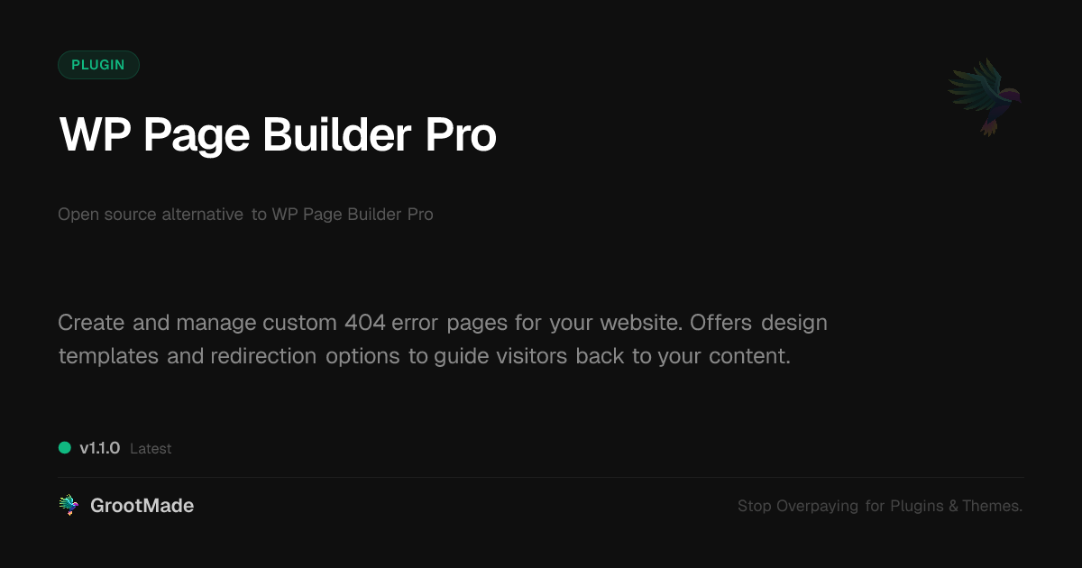 Preview of WP Page Builder Pro