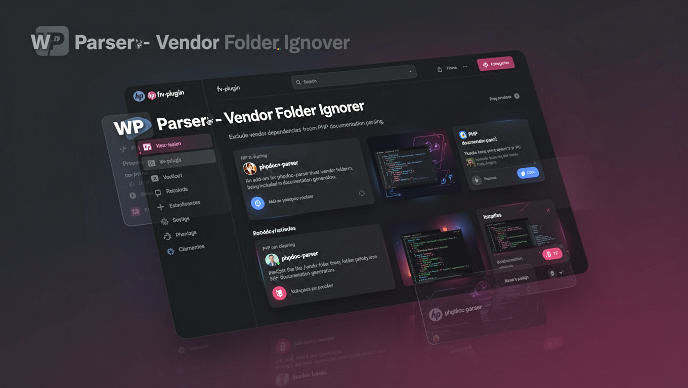 Preview of WP Parser - Vendor Folder Ignorer