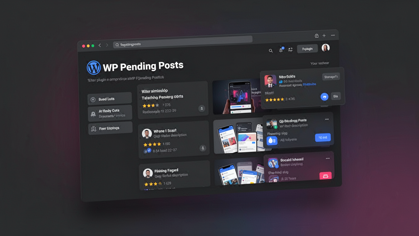 Preview of WP Pending Posts