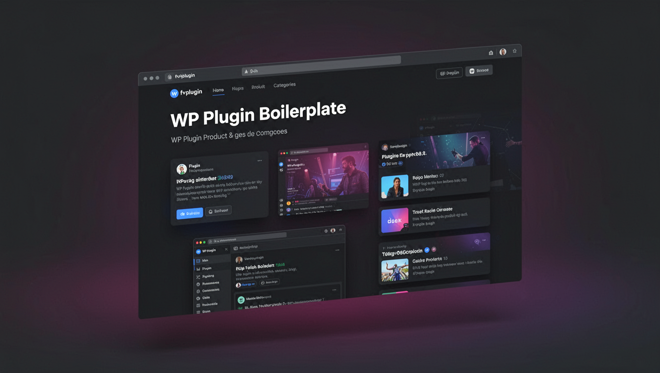 Preview of WP Plugin Boilerplate