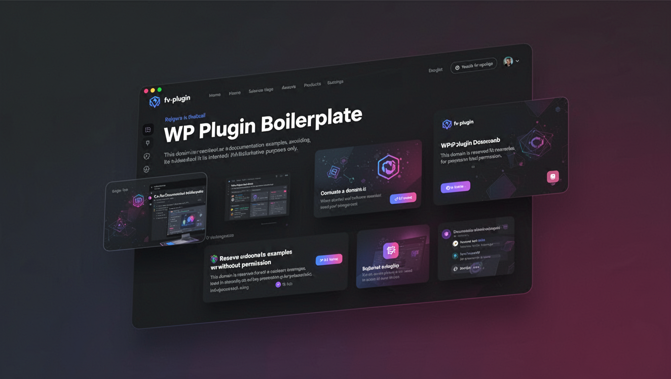 Preview of WP Plugin Boilerplate