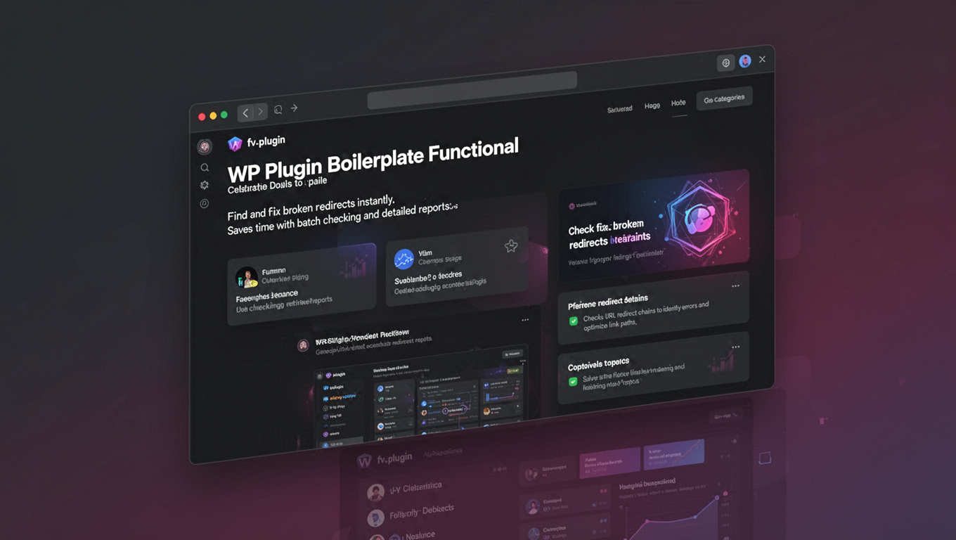 Preview of WP Plugin Boilerplate Functional