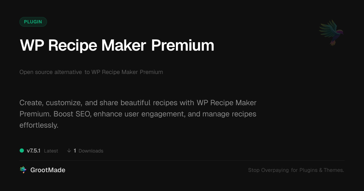 WP Recipe Maker Premium