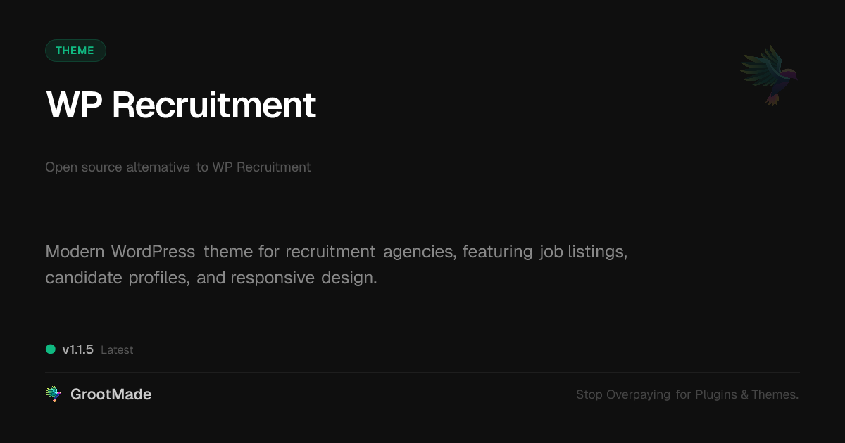 Preview of WP Recruitment