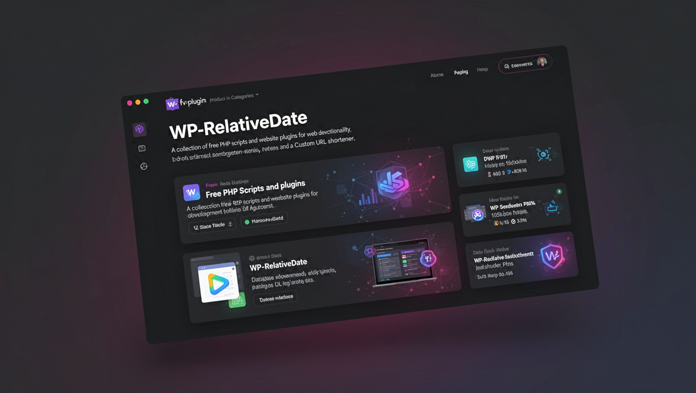 Preview of WP-RelativeDate