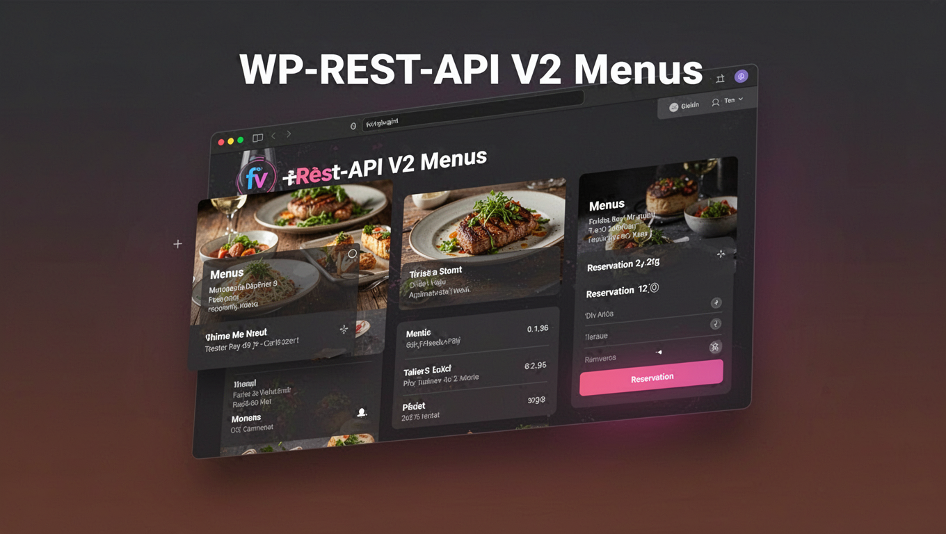 Preview of WP-REST-API V2 Menus