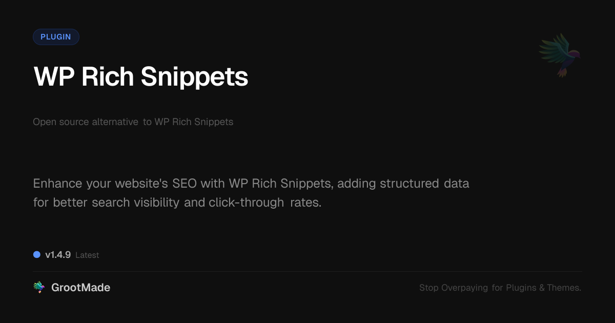 Preview of WP Rich Snippets