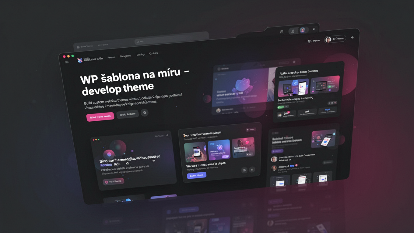 Preview of WP šablona na míru - develop.theme