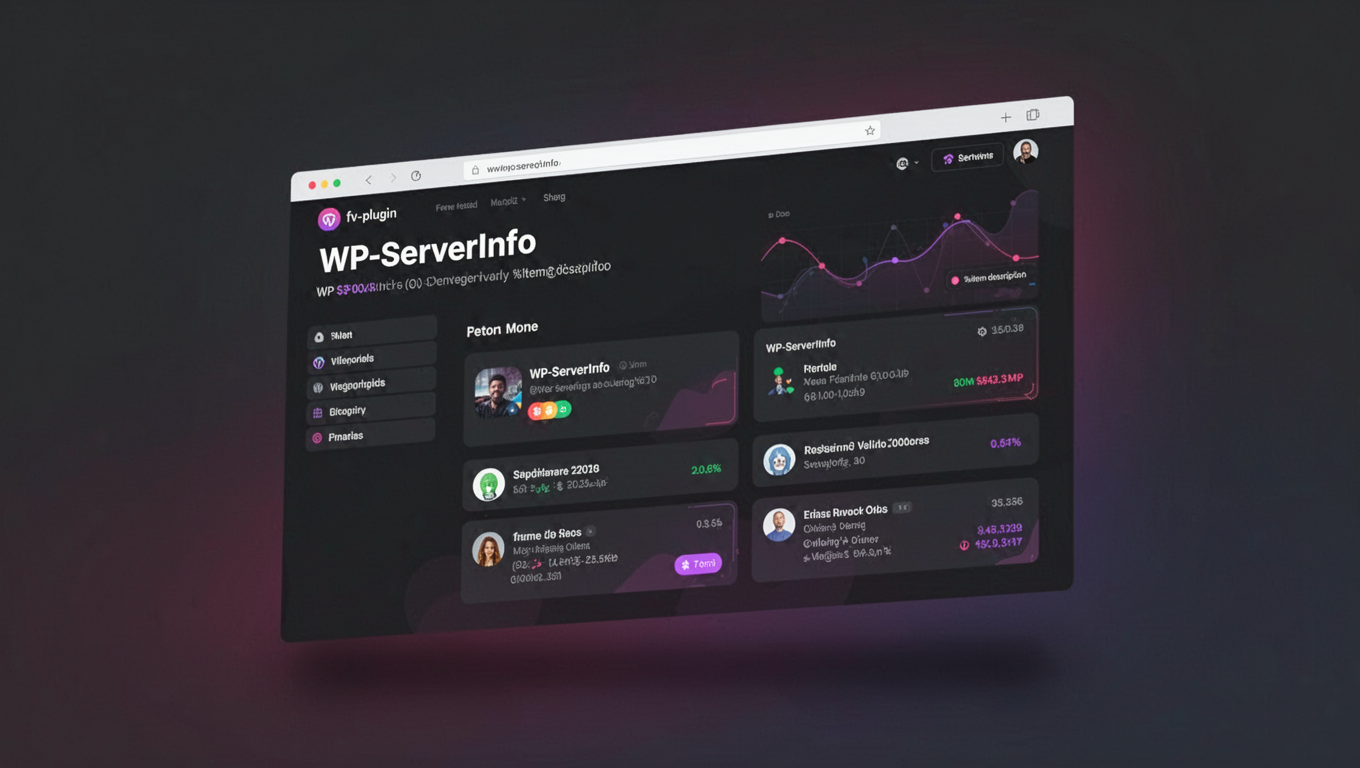 Preview of WP-ServerInfo