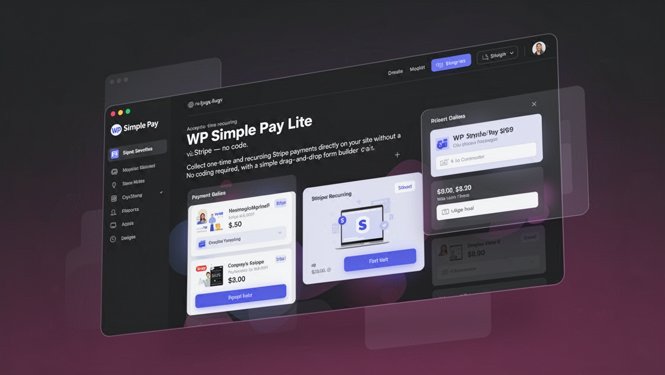 Preview of WP Simple Pay Lite