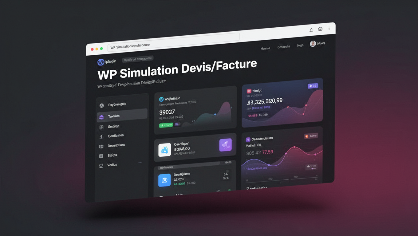 Preview of WP Simulation Devis/Facture