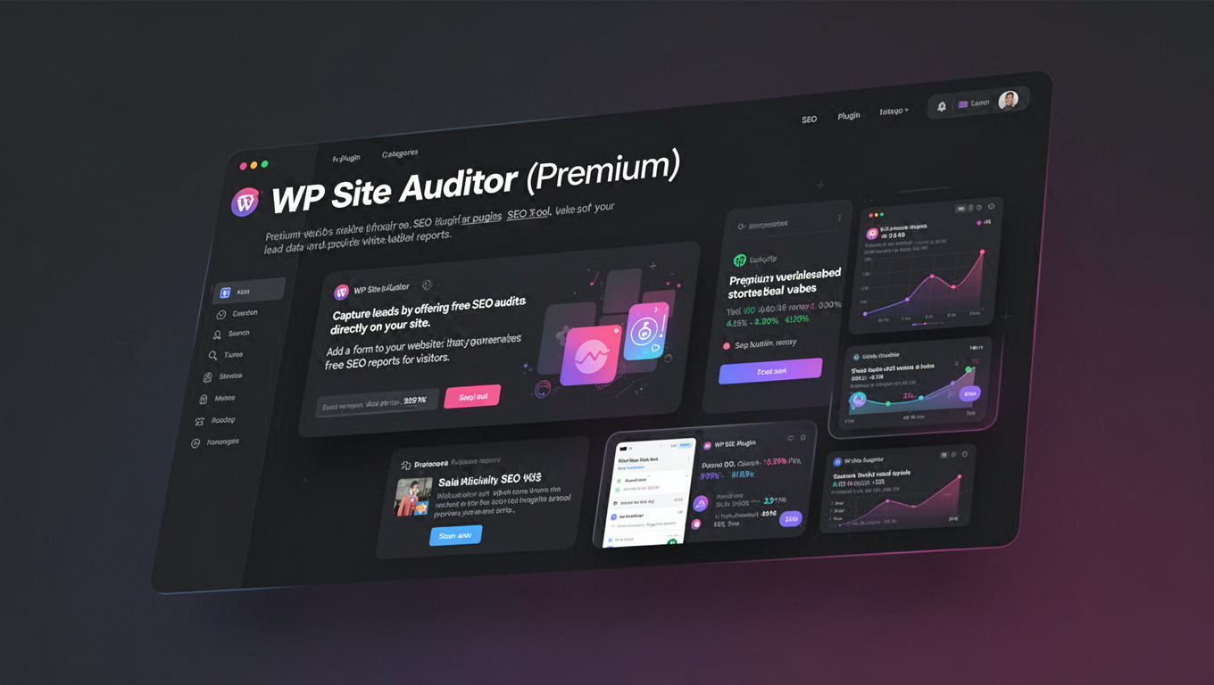 Preview of WP Site Auditor (Premium)
