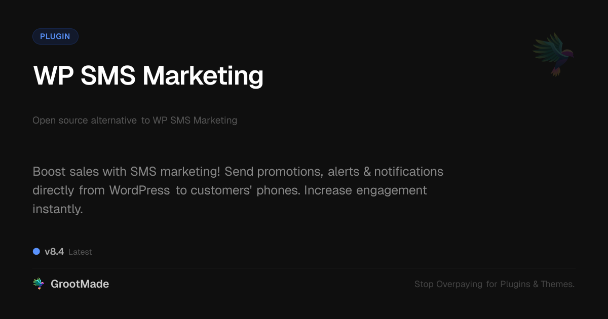 Preview of WP SMS Marketing
