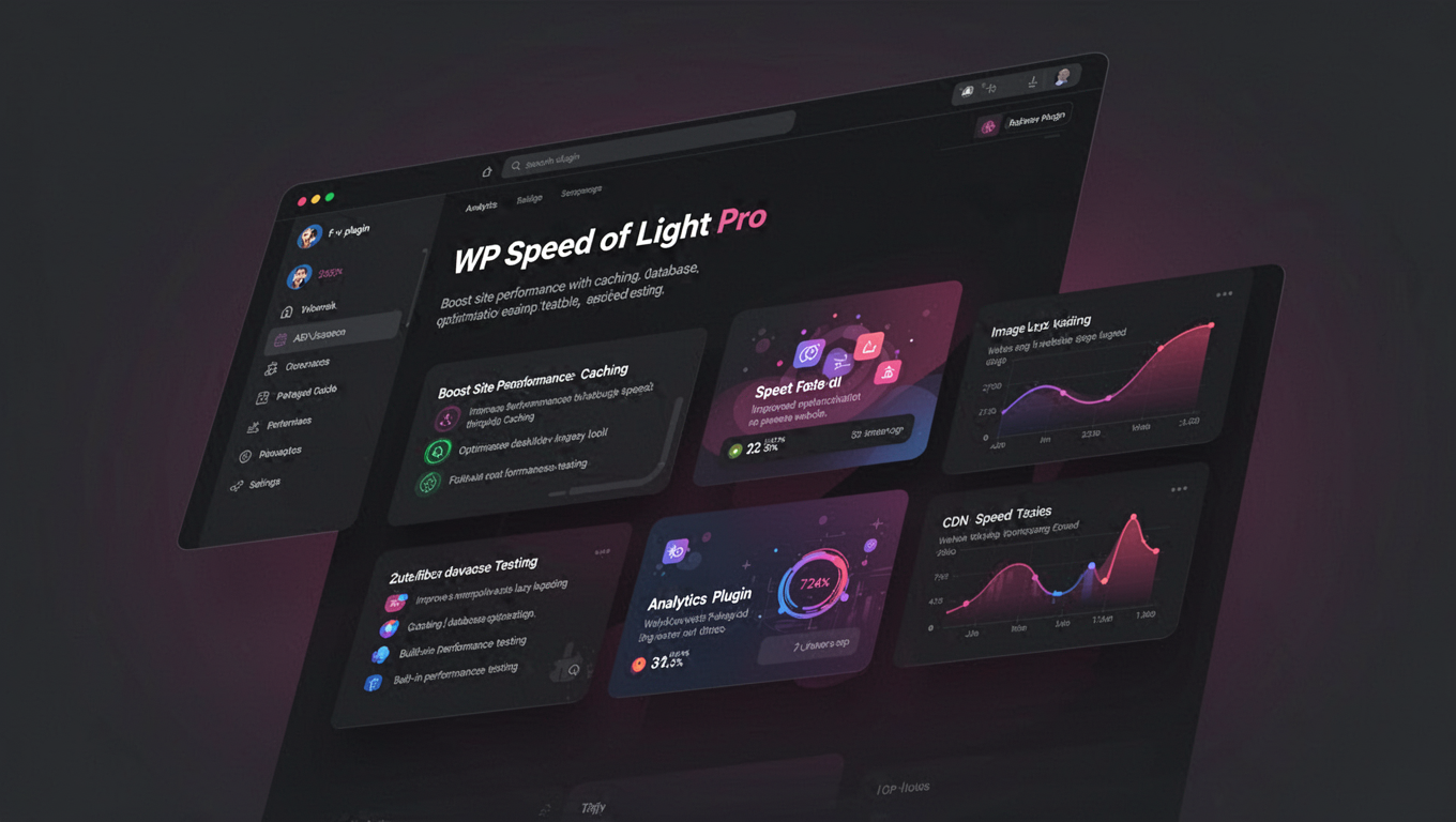 Preview of WP Speed of Light Pro