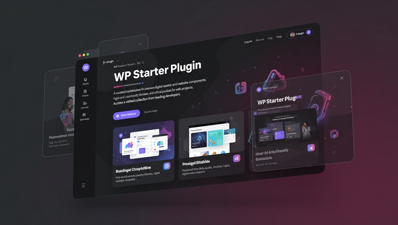 Preview of WP Starter Plugin