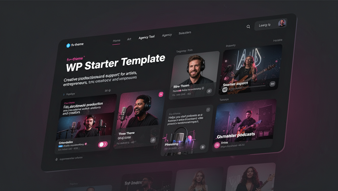 Preview of WP Starter Template