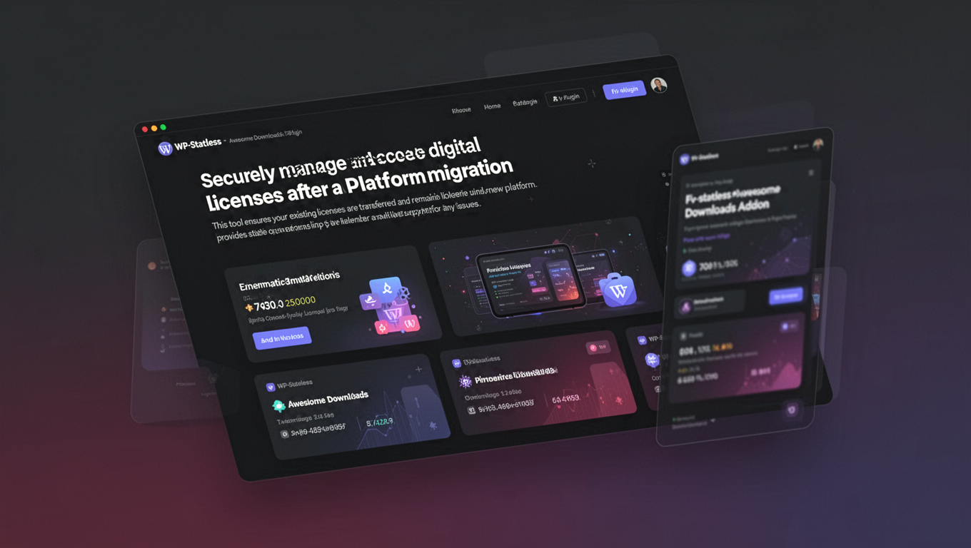 Preview of WP-Stateless - Awesome Downloads Addon